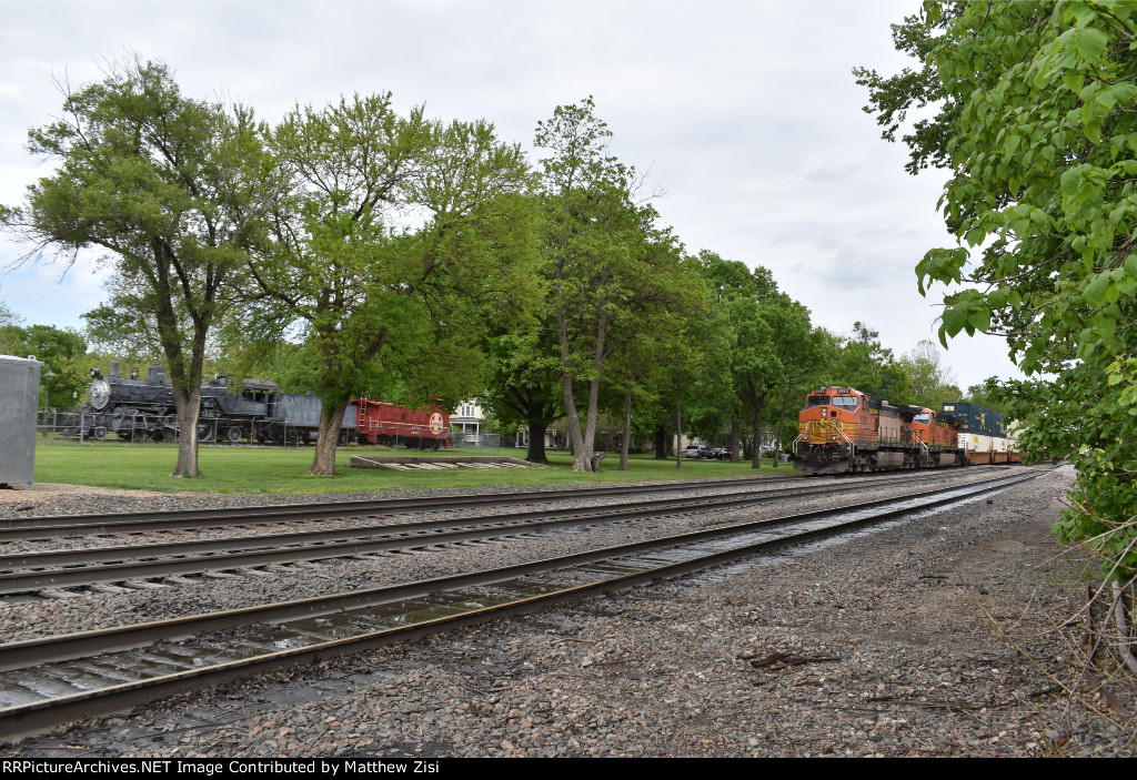 BNSF 7287 5293 ATSF 1015 999262